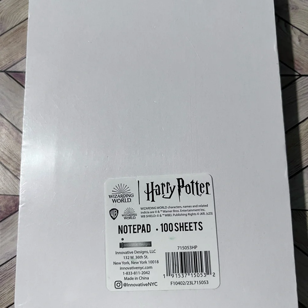 Harry Potter Daily Prophet Notepad